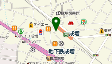 東急リバブル 成増センターの地図画像