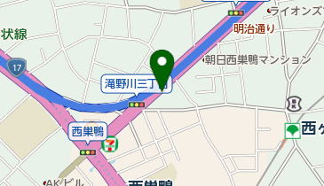 アルタベビー滝野川園の地図画像