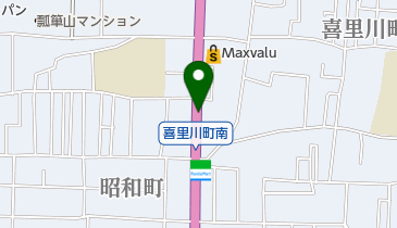 JSSスイミングスクール瓢箪山の地図画像