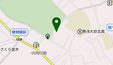 木下の保育園 白山の地図画像