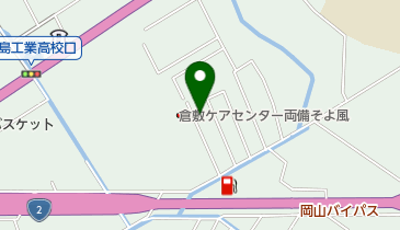 岡山クリーンファーストの地図画像