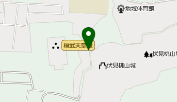 ミズノスポーツプラザ京都伏見の地図画像