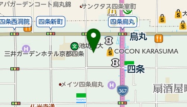 餃子と煮込み SUINA室町店の地図画像