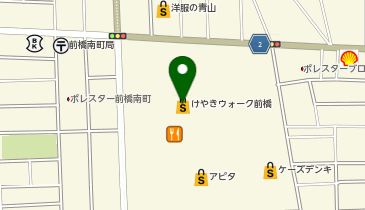 天丼 てんや けやきウォーク前橋店の地図画像