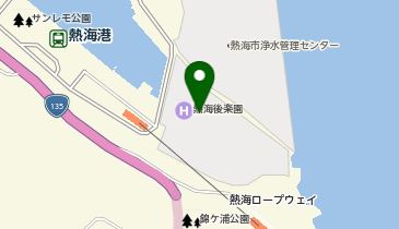 ATAMI BAY RESORT KORAKUEN(アタミ ベイ リゾート コウラクエン) 新館 AQUA SQUARE(アクア スクエア)の地図画像
