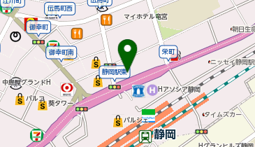 Win(ウィン)スクール 静岡校の地図画像