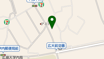 カワサキ プラザ東広島の地図画像