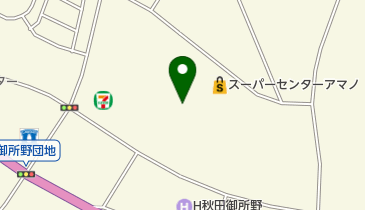 LaundryCasa(ランドリー カーサ) アマノ御所野店の地図画像
