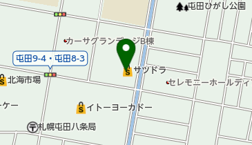 スマートウェイ屯田の地図画像