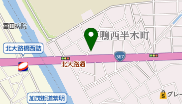 御食事処乃福松 北大路店の地図画像