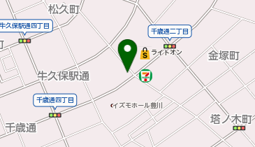 お弁当どんどん 千歳通り店の地図画像