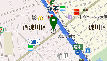 関西みらい銀行 塚本支店の地図画像