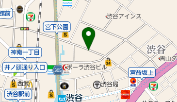 PMO渋谷の地図画像