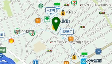 酒場 ダイアナ 人形町店の地図画像