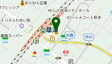 美容室 NYNY(ニューヨークニューヨーク) 近鉄草津店の地図画像