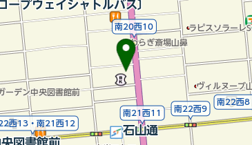 カワサキプラザ 札幌中央店の地図画像