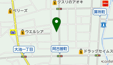 居酒屋 HOME(ホーム)の地図画像
