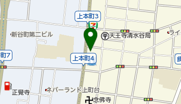 bon(ボン)キッズ谷町の地図画像