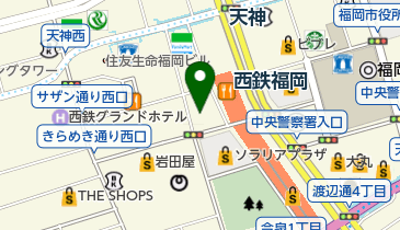 S.O.S fp 天神VIORO店の地図画像