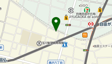 HiO ICE CREAM Atelier(ヒオ アイスクリーム アトリエ) 自由が丘の地図画像