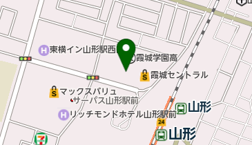 ぱっぷや 霞城セントラル店の地図画像