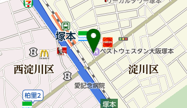 おたからや 塚本駅前店の地図画像