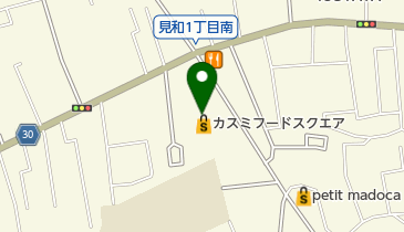 LaundryCasa(ランドリーカーサ) フードスクエア水戸見川店の地図画像