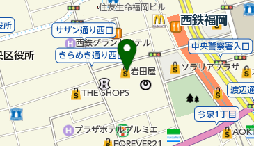 MAKE UP FOR EVER(メイク アップ フォー エバー) 岩田屋本店の地図画像