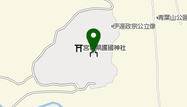 青葉城フードコートの地図画像