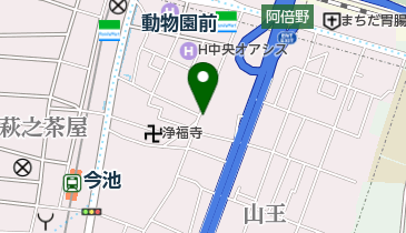 西成酒場 成り屋の地図画像