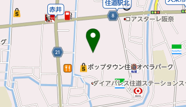 ニトリ デコホーム ポップタウン住道オペラパーク店の地図画像
