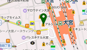 猫カフェMOCHA(モカ) アルシェ大宮店の地図画像