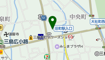 ウェンディーズ・ファーストキッチン 三島店の地図画像