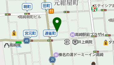 GUNMA SUNBURST(グンマ サンバースト)の地図画像