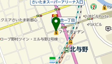 Futaba SOCCER WORLD(フタバ サッカー ワールド)の地図画像