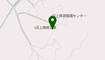 沼上清掃工場の地図画像
