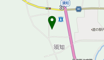 須知公園パークゴルフ場の地図画像