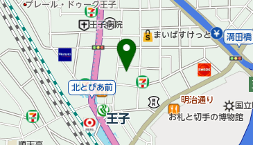 BASEMENT MONSTAR(ベースメント モンスター) 王子の地図画像