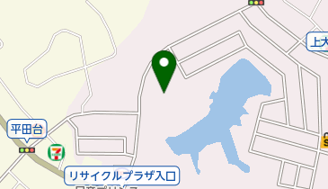 三兼池公園の地図画像