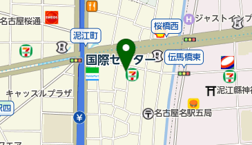 楽生接骨院 名古屋駅前店の地図画像