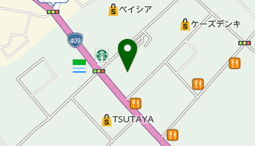 新木戸大銀杏公園の地図画像