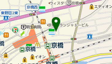 やっぱりステーキ 京橋駅前店の地図画像