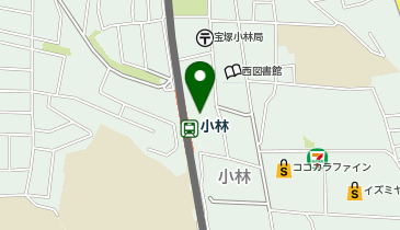 ニシイチドラッグ 健康館小林駅前店の地図画像