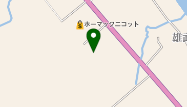雄武町森林組合の地図画像