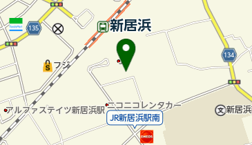 JA新居浜市経済事業部ガスセンターの地図画像