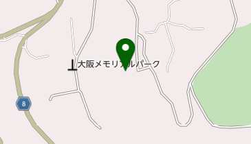 PXG大阪ドライビングレンジの地図画像