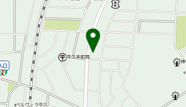 一本堂 牛久中央店の地図画像