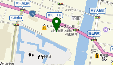 ペッパーランチ リバーウォーク北九州店の地図画像