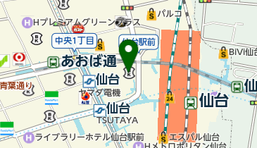 マウスコンピューター 仙台ダイレクトショップの地図画像