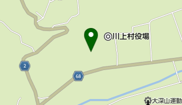 川上村農産物等直売所森の駅マルシェかわかみの地図画像